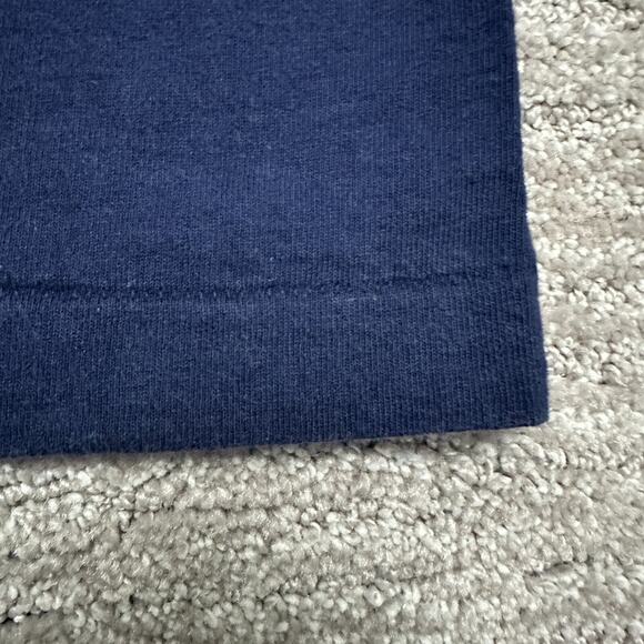 VTG Shirt Mens XXL Blue Dolphin's Moon Single Stitch USA Fruit of the Loom 90s - Picture 5 of 10